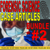 FORENSIC CASES: BUNDLE #2 (14 articles / worksheets / no p