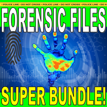 Preview of FORENSIC FILES: SUPER BUNDLE (300+ VIDEO SHEETS / PLANS / SCIENCE / SUB)