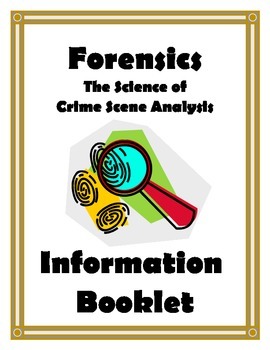 Preview of FORENSIC SCIENCE TEXT BOOKLET