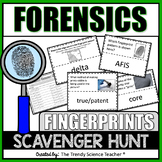 FORENSICS ACTIVITY: FINGERPRINT SCAVENGER HUNT
