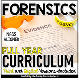 FORENSICS CURRICULUM- ENTIRE YEAR COURSE BUNDLE (FORENSIC SCIENCE)