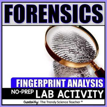Preview of FORENSICS: FINGERPRINT ANALYSIS LAB ACTIVITY