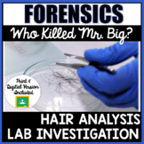 FORENSICS: HAIR ANALYSIS LAB INVESTIGATION (Print & Digital)