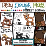 FOREST Play Dough Mats --- 20 Picture Mats and 10 Counting