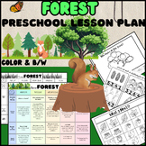 FOREST- Preschool Weekly Lesson Plan