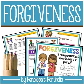 Preview of FORGIVENESS Activities and Lessons - Character Education - Forgive (SEL)