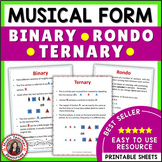 Musical Form - Binary, Ternary and Rondo
