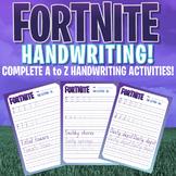 FORTNITE - A to Z Handwriting Program
