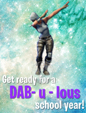 FORTNITE Class Poster Set - Get Ready for a DAB-u-lous New