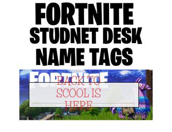 fortnite student desk name tags fortnite student desk name tags - tags for fortnite