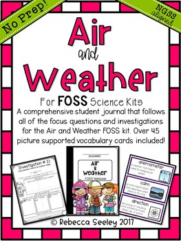 Preview of FOSS- Air and Weather: A Kid Friendly Science Journal