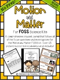 FOSS- Motion and Matter: A Kid Friendly Science Journal