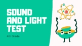 FOSS Science 4th Grade Sound and Light PowerPoint Test/Tes