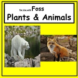 FOSS Science Grade 1 - Plants and Animals Unit worksheets 