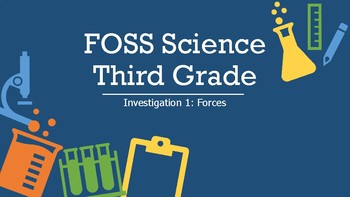 Preview of FOSS Science Motion and Matter Unit for Third Grade