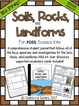 Preview of FOSS Soils, Rocks, and Landforms: A Kid Friendly Science Journal