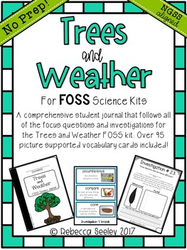 Preview of FOSS- Trees and Weather: A Kid Friendly Science Journal