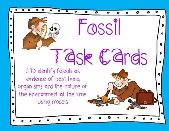 Preview of FOSSIL TASK CARDS