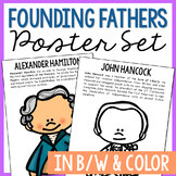 FOUNDING FATHERS Posters | Social Studies Bulletin Board |