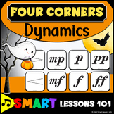 FOUR CORNERS DYNAMICS GAME | Halloween Music Four Corners 