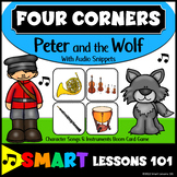 FOUR CORNERS PETER and the WOLF Game | Music Four Corners 