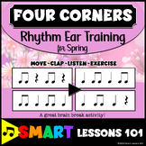 FOUR CORNERS RHYTHM EAR TRAINING Game  | Spring Music Game