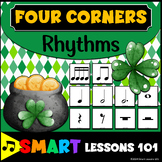 FOUR CORNERS RHYTHM GAME | St Patricks Day Music Game | Mu