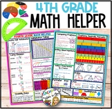 FOURTH GRADE MATH REFERENCE SHEETS