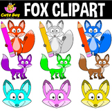 FOX CLIP ART - FOX THEME CLIP ART SET | CLASSROOM DECOR