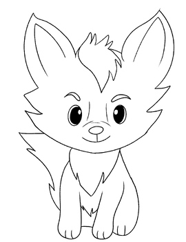 Fox Coloring Pages - 30 Printable Sheets - Easy Peasy and Fun