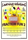 FRACTION FUN 2 - Yr 3 Fractions ACMNA058 Workbook, Posters