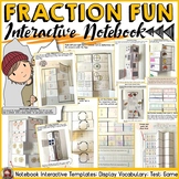 FRACTIONS: INTERACTIVE NOTEBOOK COMMON CORE ALIGNED