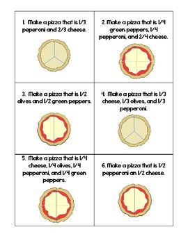 Preview of PIZZA MATH BUNDLE (FRACTIONS, GRAPHING, WORD PROBLEMS, MISSING ADDENDS, MORE)