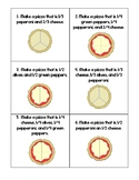 PIZZA MATH BUNDLE (FRACTIONS, GRAPHING, WORD PROBLEMS, MIS