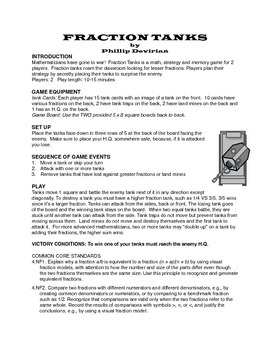 Preview of FRACTION TANK