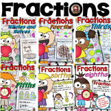 FRACTIONS: WHOLES, HALVES, FOURTHS, THIRDS, SIXTHS, EIGHTH