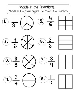 FRACTIONS! Common Core aligned! - second Grade | TPT
