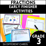 FRACTIONS EARLY FINISHER ACTIVITIES - Fractions Practice