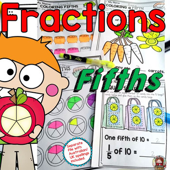 Preview of FRACTIONS: FIFTHS