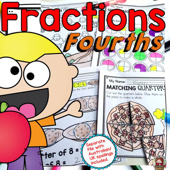 Preview of FRACTIONS: FOURTHS/QUARTERS