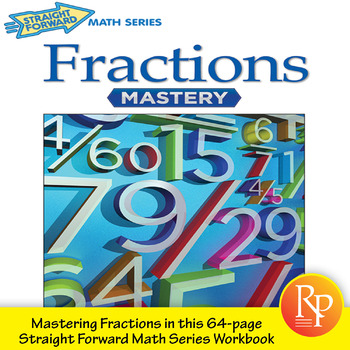 Preview of Fractions Mastery: Grades 5-8 | Practice - Review - Test | Activities