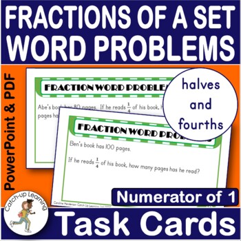 Preview of Fractions of Amounts Real-Life Problems