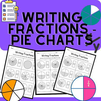 Preview of FRACTIONS PRACTICE WORKSHEETS SET