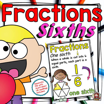 Preview of FRACTIONS: SIXTHS