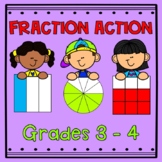 FRACTIONS: Task Cards and Worksheets