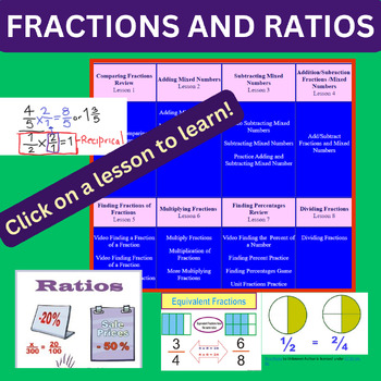 Preview of FRACTIONS and RATIOS!
