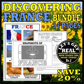 Preview of FRANCE: Discovering France Bundle