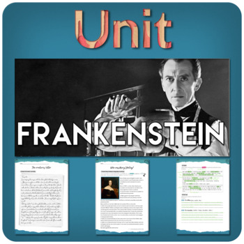 Preview of FRANKENSTEIN – A complete unit for ESL students!