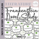 Frankenstein Discussion and Writing Prompts Task Cards