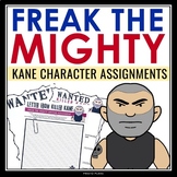 Freak the Mighty Assignments - Character Analysis of Kille